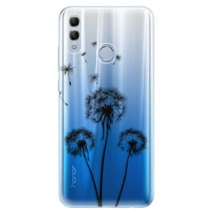 Odolné silikonové pouzdro iSaprio - Three Dandelions - black - Huawei Honor 10 Lite