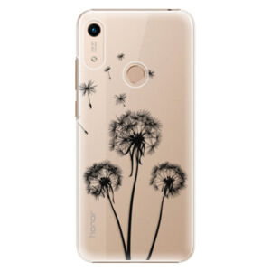Plastové puzdro iSaprio - Three Dandelions - black - Huawei Honor 8A