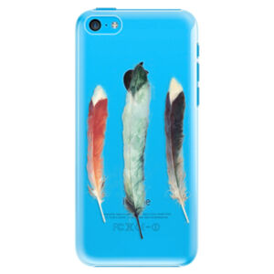 Plastové puzdro iSaprio - Three Feathers - iPhone 5C