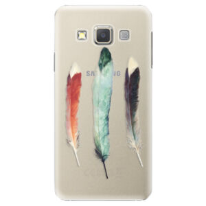 Plastové puzdro iSaprio - Three Feathers - Samsung Galaxy A7