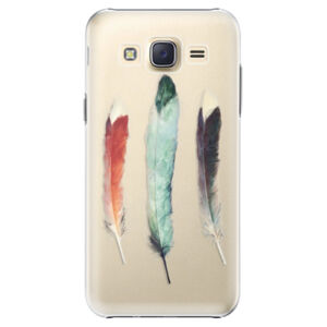 Plastové puzdro iSaprio - Three Feathers - Samsung Galaxy Core Prime