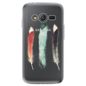 Plastové puzdro iSaprio - Three Feathers - Samsung Galaxy Trend 2 Lite