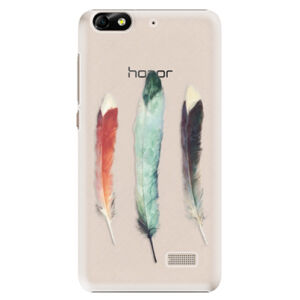 Plastové puzdro iSaprio - Three Feathers - Huawei Honor 4C