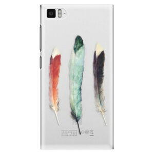 Plastové puzdro iSaprio - Three Feathers - Xiaomi Mi3