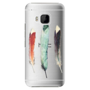 Plastové puzdro iSaprio - Three Feathers - HTC One M9