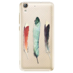Plastové puzdro iSaprio - Three Feathers - Huawei Y6 II