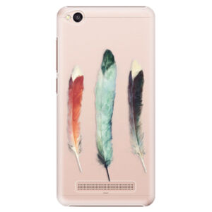 Plastové puzdro iSaprio - Three Feathers - Xiaomi Redmi 4A