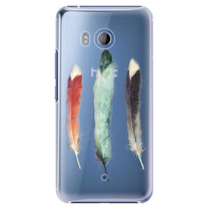 Plastové puzdro iSaprio - Three Feathers - HTC U11