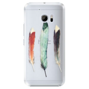 Plastové puzdro iSaprio - Three Feathers - HTC 10
