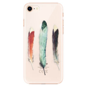 Plastové puzdro iSaprio - Three Feathers - iPhone 8