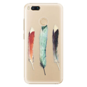 Plastové puzdro iSaprio - Three Feathers - Xiaomi Mi A1