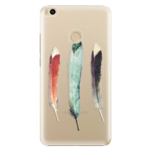 Plastové puzdro iSaprio - Three Feathers - Xiaomi Mi Max 2