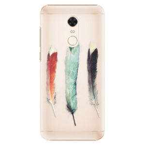 Plastové puzdro iSaprio - Three Feathers - Xiaomi Redmi 5 Plus