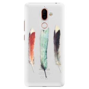 Plastové puzdro iSaprio - Three Feathers - Nokia 7 Plus