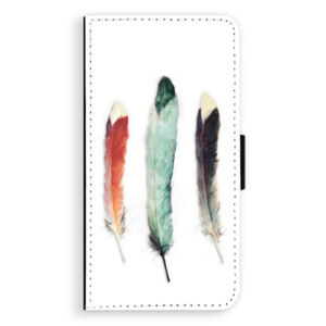 Flipové puzdro iSaprio - Three Feathers - Sony Xperia XZ