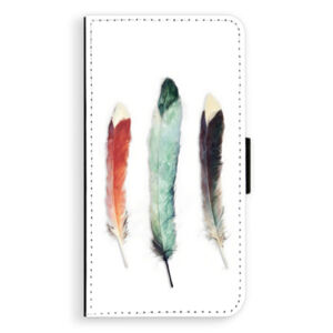 Flipové puzdro iSaprio - Three Feathers - Huawei P10 Plus