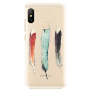 Plastové puzdro iSaprio - Three Feathers - Xiaomi Mi A2 Lite