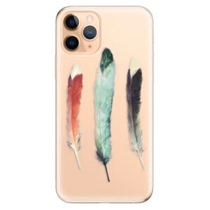 Odolné silikónové puzdro iSaprio - Three Feathers - iPhone 11 Pro