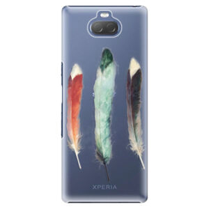 Plastové puzdro iSaprio - Three Feathers - Sony Xperia 10 Plus