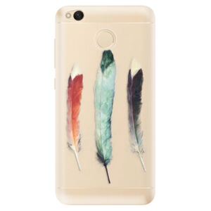 Odolné silikónové puzdro iSaprio - Three Feathers - Xiaomi Redmi 4X