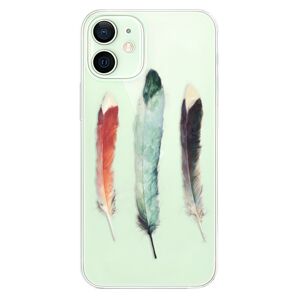 Plastové puzdro iSaprio - Three Feathers - iPhone 12