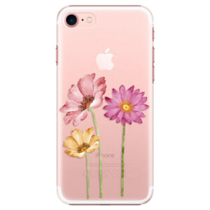 Plastové puzdro iSaprio - Three Flowers - iPhone 7