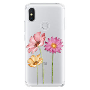 Plastové puzdro iSaprio - Three Flowers - Xiaomi Redmi S2