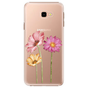 Plastové puzdro iSaprio - Three Flowers - Samsung Galaxy J4+