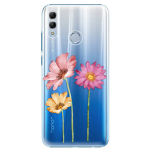 Plastové puzdro iSaprio - Three Flowers - Huawei Honor 10 Lite