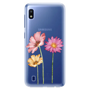 Plastové puzdro iSaprio - Three Flowers - Samsung Galaxy A10