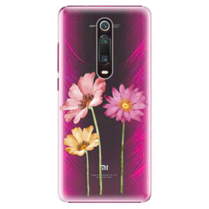 Plastové puzdro iSaprio - Three Flowers - Xiaomi Mi 9T