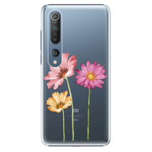 Plastové puzdro iSaprio - Three Flowers - Xiaomi Mi 10 / Mi 10 Pro