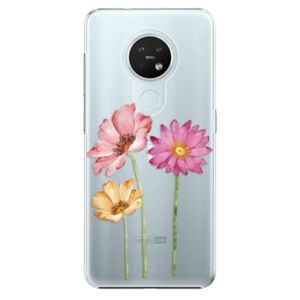 Plastové puzdro iSaprio - Three Flowers - Nokia 7.2