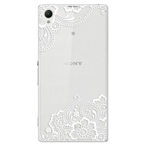 Plastové puzdro iSaprio - White Lace 02 - Sony Xperia Z1