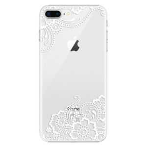 Plastové puzdro iSaprio - White Lace 02 - iPhone 8 Plus