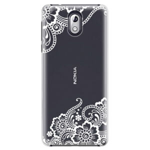 Plastové puzdro iSaprio - White Lace 02 - Nokia 3.1