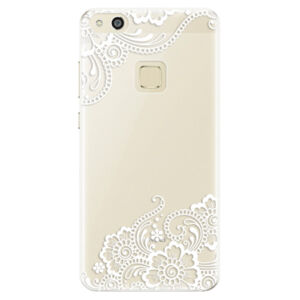 Silikónové puzdro iSaprio - White Lace 02 - Huawei P10 Lite