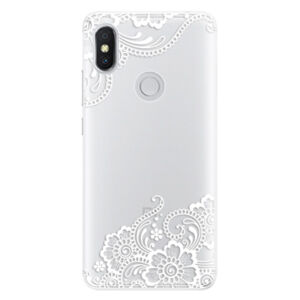 Silikónové puzdro iSaprio - White Lace 02 - Xiaomi Redmi S2