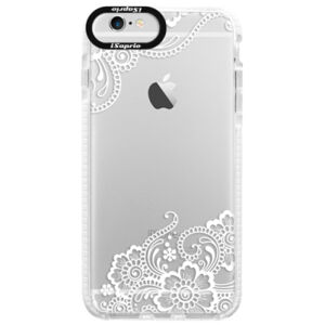 Silikónové púzdro Bumper iSaprio - White Lace 02 - iPhone 6 Plus/6S Plus