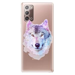Odolné silikónové puzdro iSaprio - Wolf 01 - Samsung Galaxy Note 20