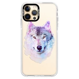 Silikónové puzdro Bumper iSaprio - Wolf 01 - iPhone 12 Pro