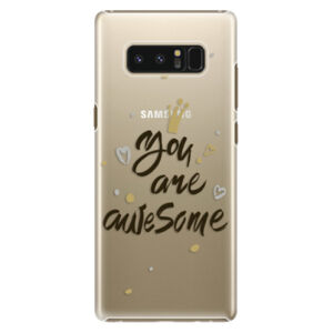Plastové puzdro iSaprio - You Are Awesome - black - Samsung Galaxy Note 8