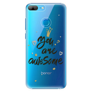 Plastové puzdro iSaprio - You Are Awesome - black - Huawei Honor 9 Lite