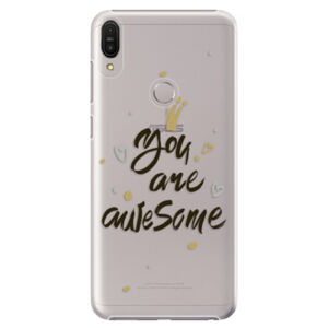 Plastové puzdro iSaprio - You Are Awesome - black - Asus Zenfone Max Pro ZB602KL