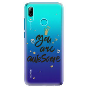 Plastové puzdro iSaprio - You Are Awesome - black - Huawei P Smart 2019