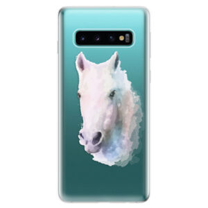Odolné silikonové pouzdro iSaprio - Horse 01 - Samsung Galaxy S10