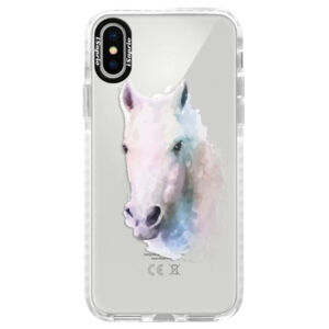 Silikónové púzdro Bumper iSaprio - Horse 01 - iPhone X