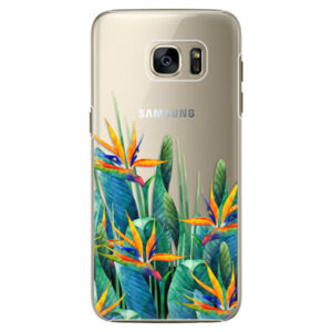 Plastové puzdro iSaprio - Exotic Flowers - Samsung Galaxy S7