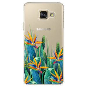 Plastové puzdro iSaprio - Exotic Flowers - Samsung Galaxy A3 2016