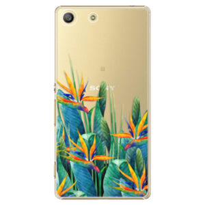Plastové puzdro iSaprio - Exotic Flowers - Sony Xperia M5